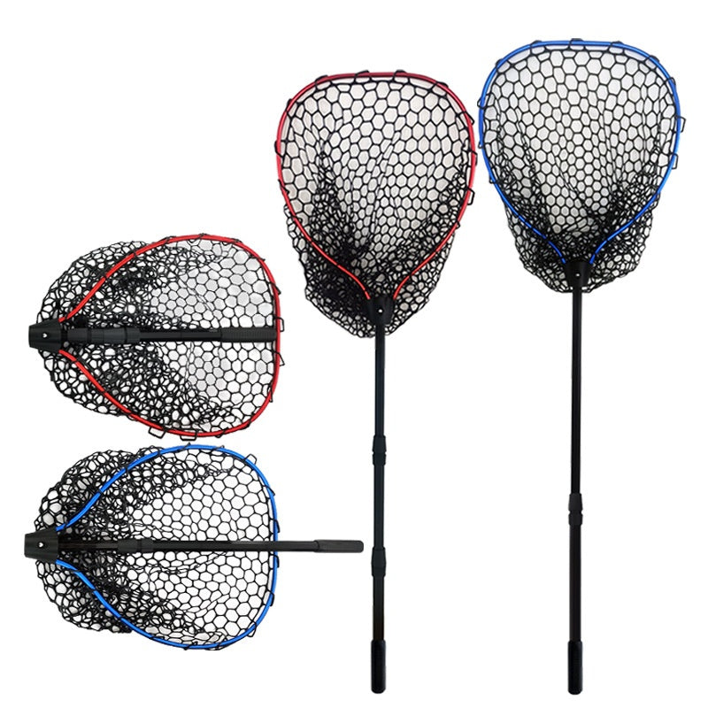 Luyada Dip Net alliage d'aluminium Rod télescopique multi-section