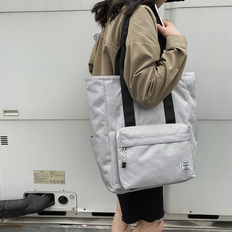 Sac à main pour hommes Sac à bandoulière simple et de grande capacité