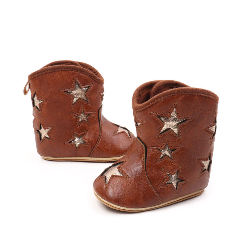 Chaussures pour bébés Thermique Souple Soled Non-slip