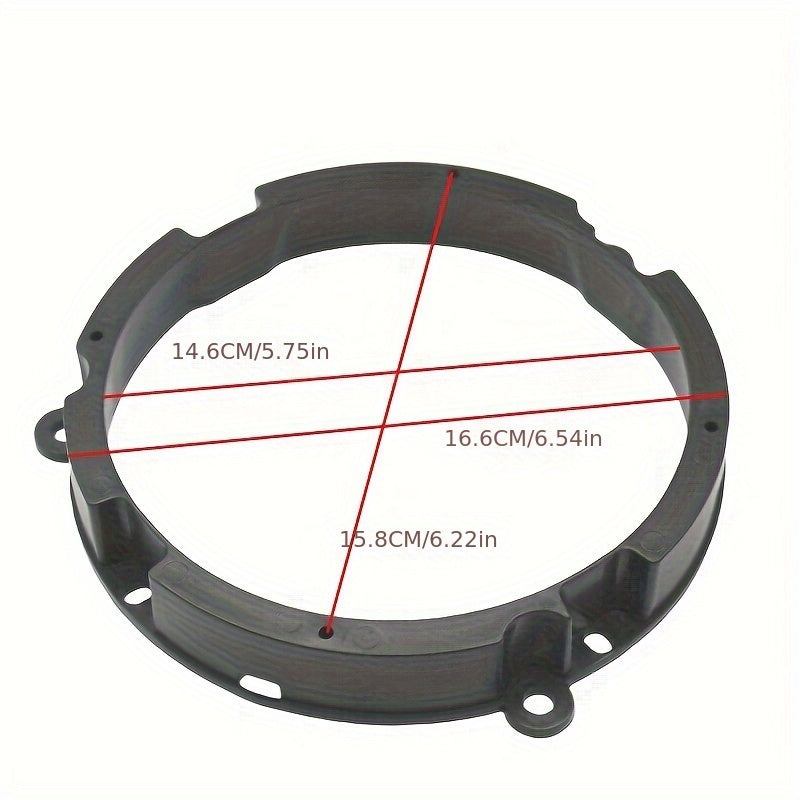 Pour VW Golf IV Passat Polo Skoda Seat Adapter Anneaux 165mm 6.5 Kit Spaters Haut-parleurs Adaptateur