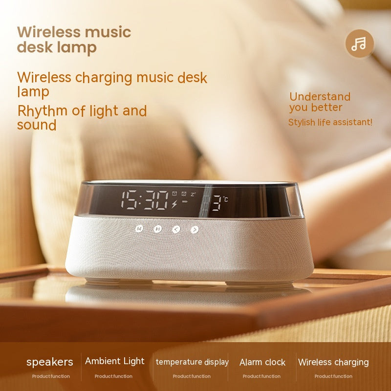 Chargeur sans fil Boîte cadeau audio Lumière de nuit