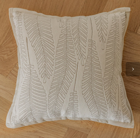 Couverture d'oreiller à la crème Sofa Backset