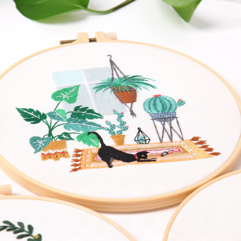 Broderie Diy Matériau Package Kit Débutant