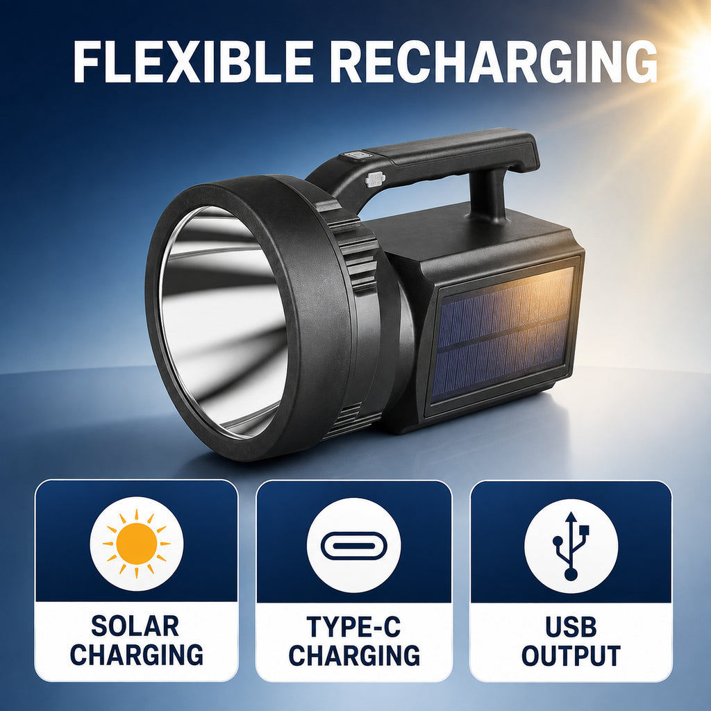 Lampe de poche à LED W5192 Noir