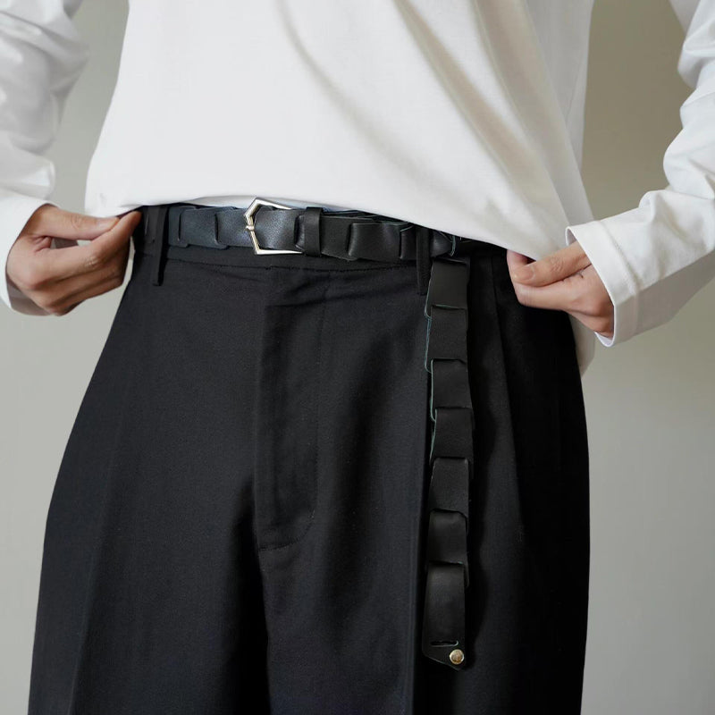 Ceinture de pantoufle en forme de boucle spéciale pour hommes