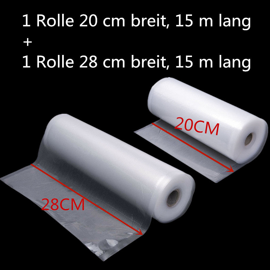 2&4 rouleaux 28cm 20cm rouleaux à vide sac d'étanchéité à vide sac à vide film à vide 15m