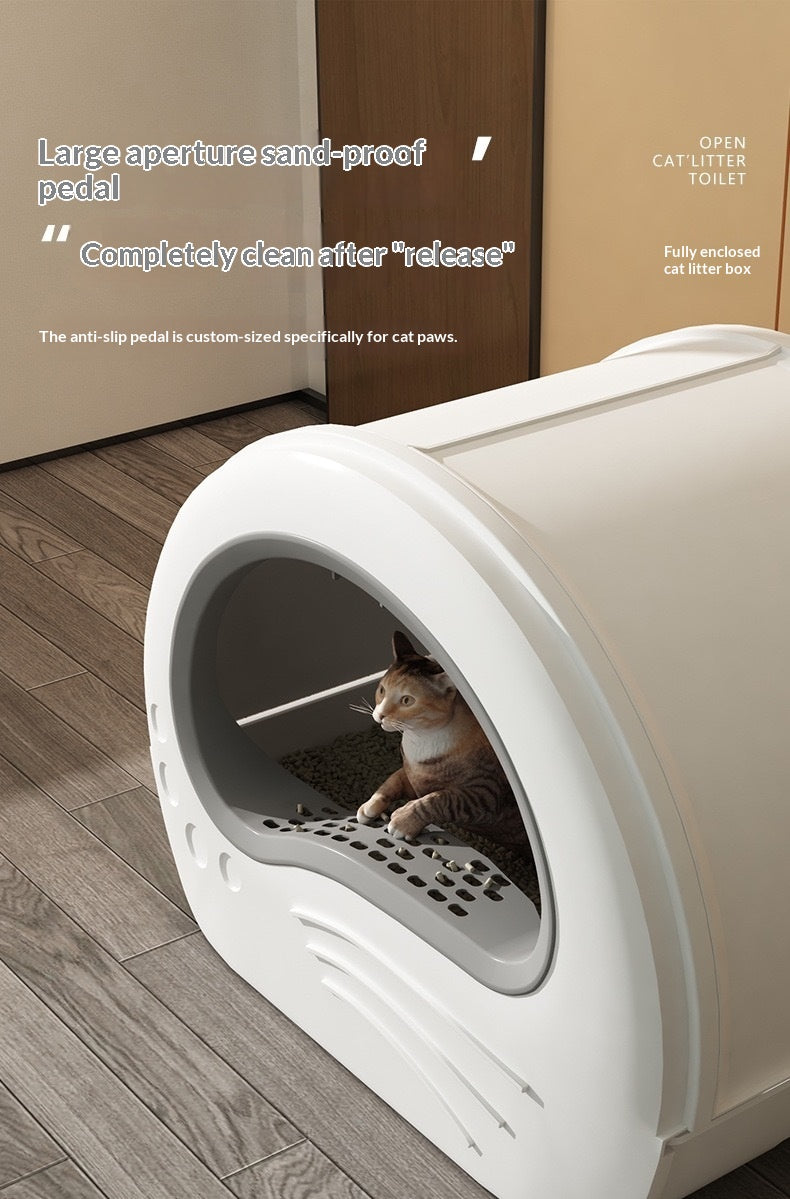 Boîte à litière pour chats extra-large