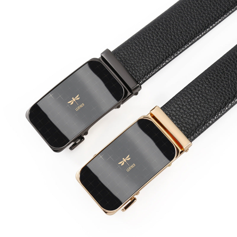 Men's Casual Business Split Leather Belt