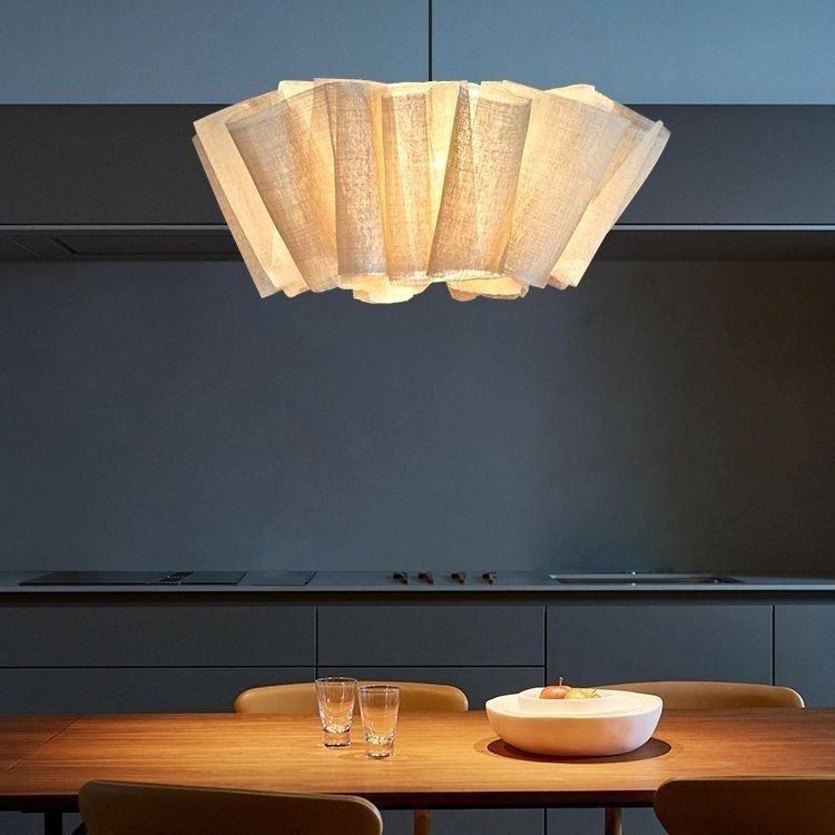 Handmade Modern Rustic Personnalité Woven Salon Chandelier