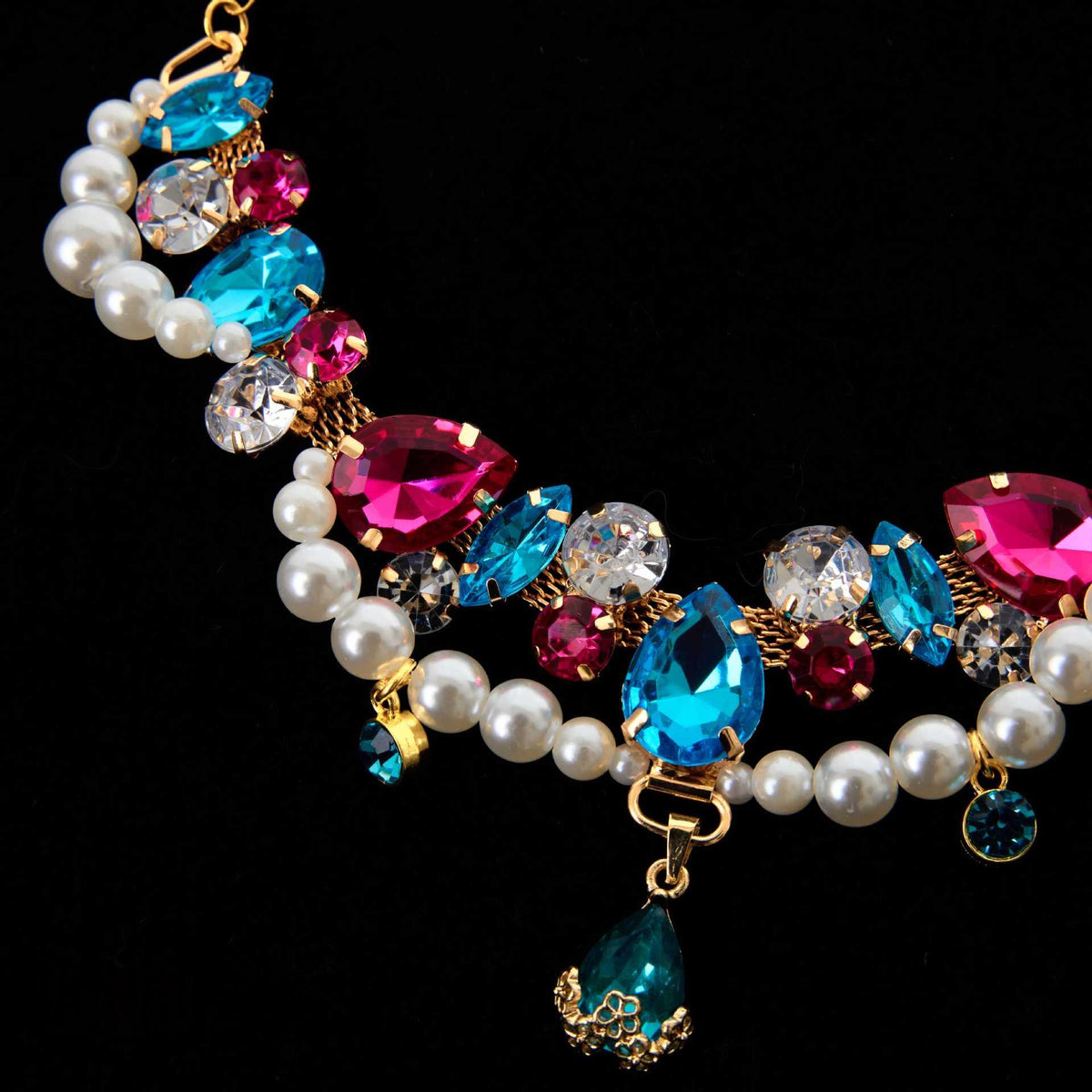 Collier en Strass Gemme de luxe Cat et collier de chien