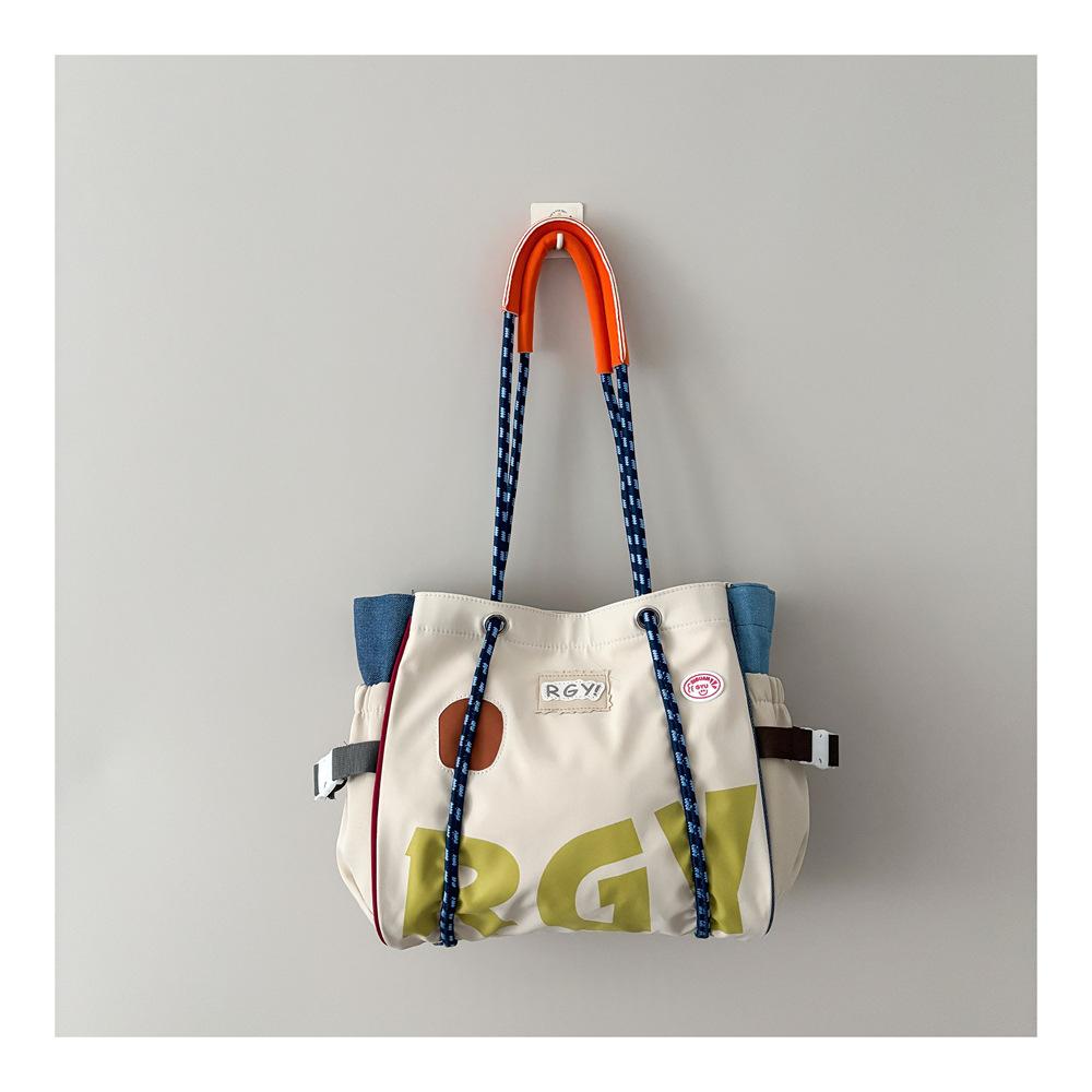 Les enfants de style japonais Sac à épaule simple Grande capacité