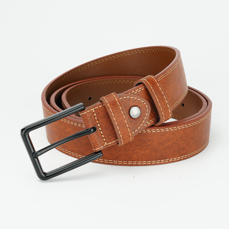 Retro Style Ceinture en Cuir Homme Nouveau