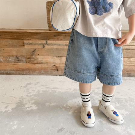 Summer Denim Capri Pantalons pour filles