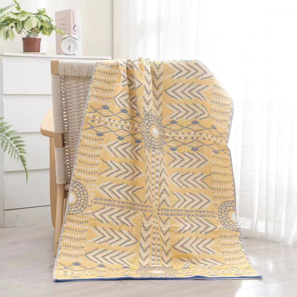Serviette de bain en coton Gauze à quatre couches