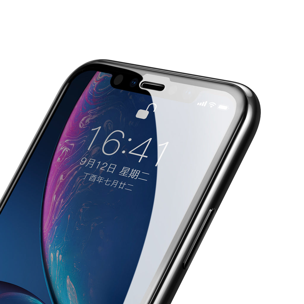 0.23mm Unbroken Edge Full Screen Curved Privacy Film trempé pour IP XR 11 6.1 En pouces