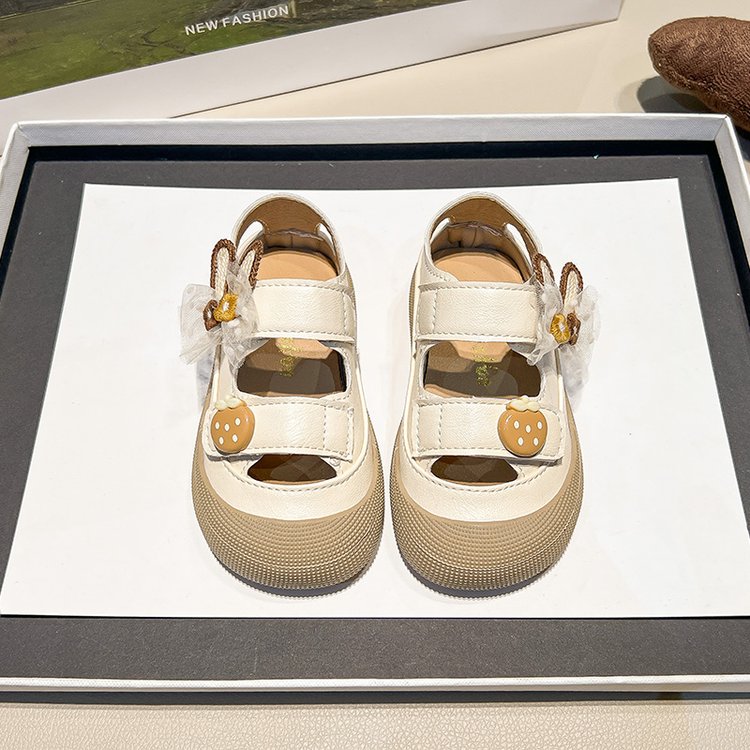 Fille Bébé mignon pendentif Sandales été Princesse des enfants Chaussures Baotou petite fille doux