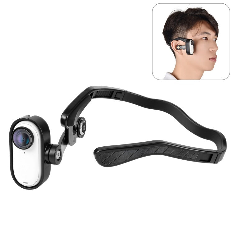 Head-Mounted First-Person Ear-Mounted Sports Camera