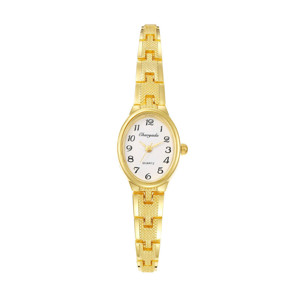 Montre bracelet ovale de style Instagram