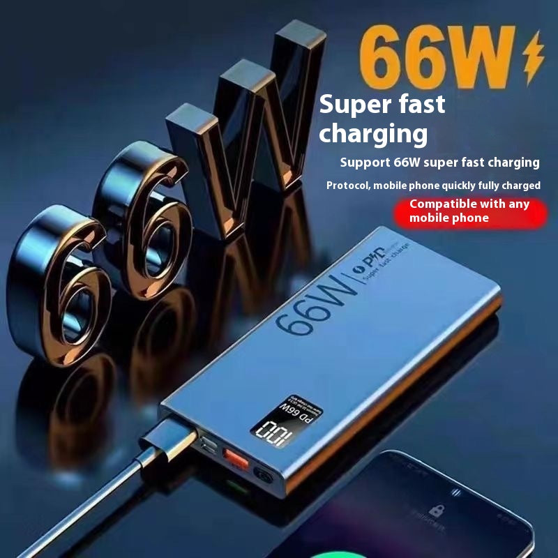 3C Certified Large Capacity 50000mAh 66W Super Fast Charge 20000mAh10000 Power Bank