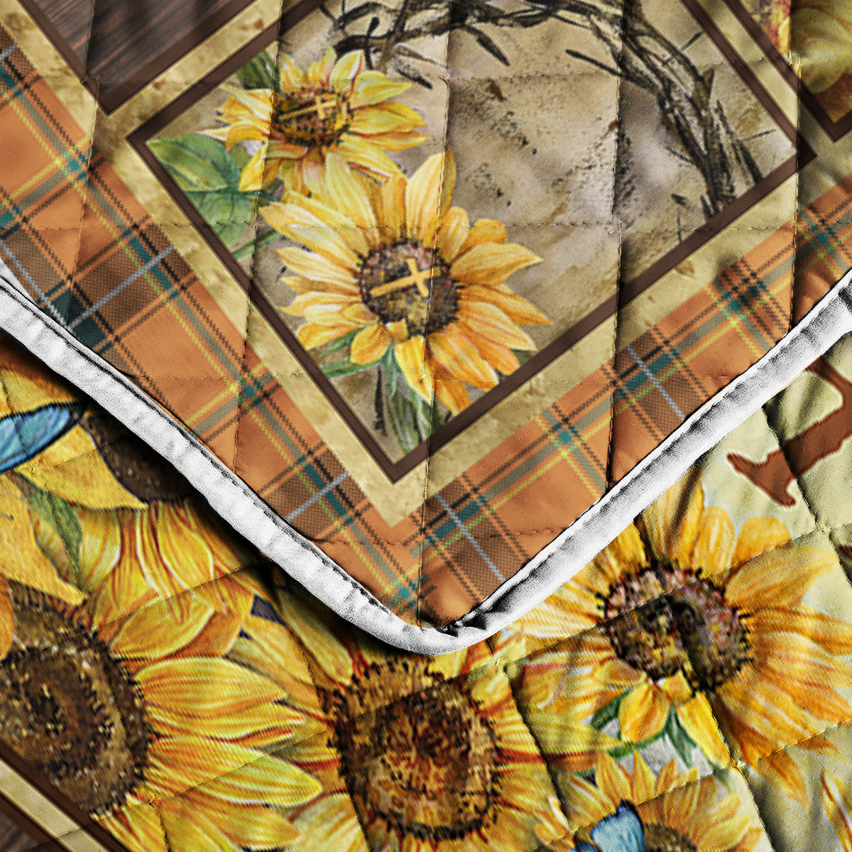 3pcs Sunflower jaune couleur doux épais literie chaude pour toutes les saisons 1 courtepointe 2 pilule