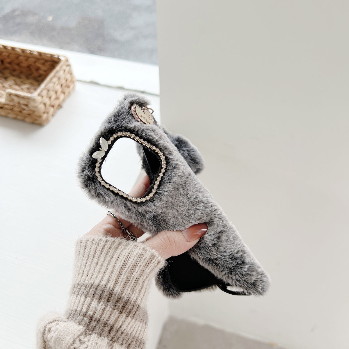 Cas de téléphone portable Winter Plush