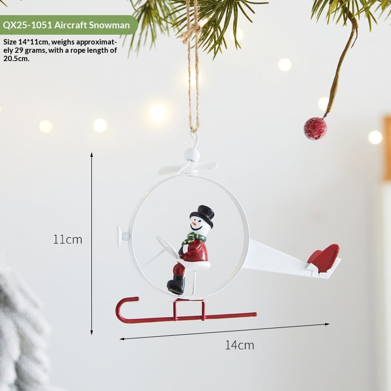 Pendentif décoratif en fer forgé, boîte aux lettres pour personnes âgées
