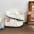 Shell Head Puff White Chaussures pour les femmes d'été respirant Mesh Panel Chaussures Versatile et L