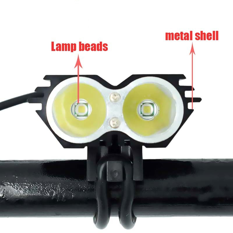 Lampe à vélo Owl phare LED forte