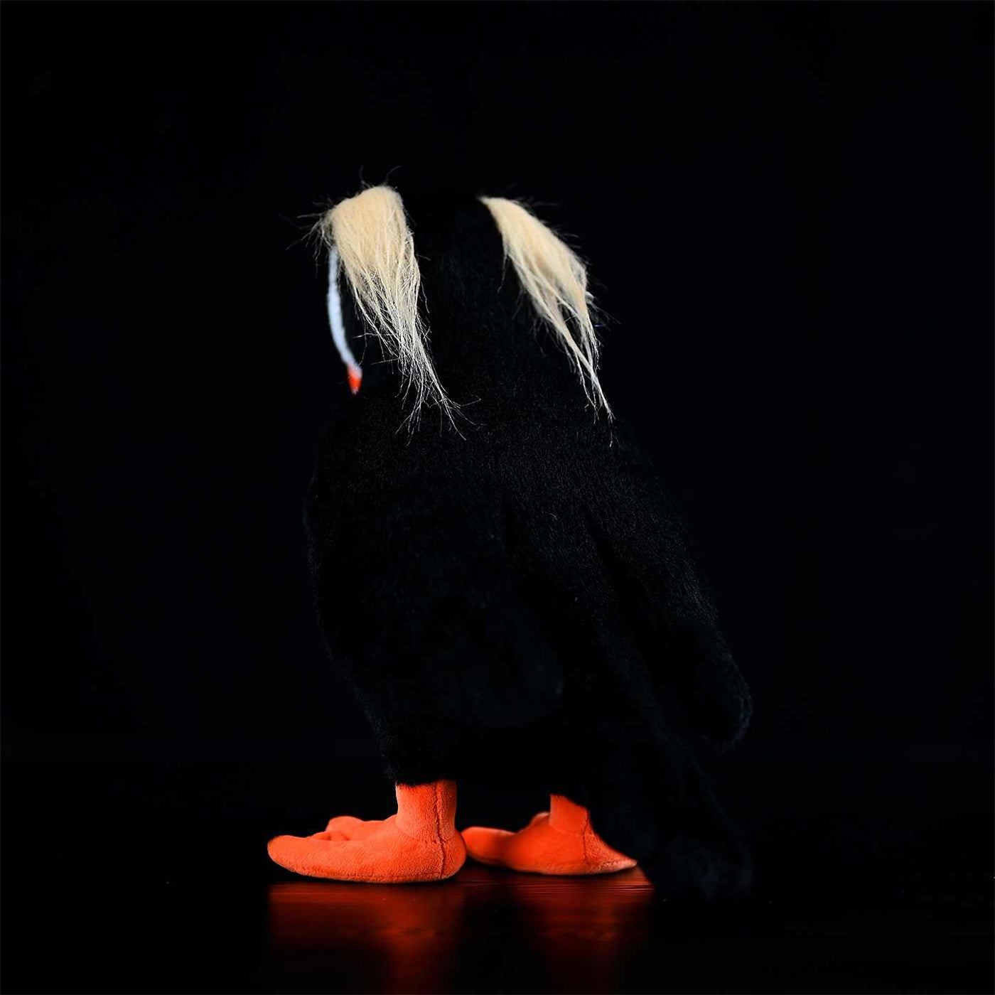 Fibre chimique de puffin en peluche