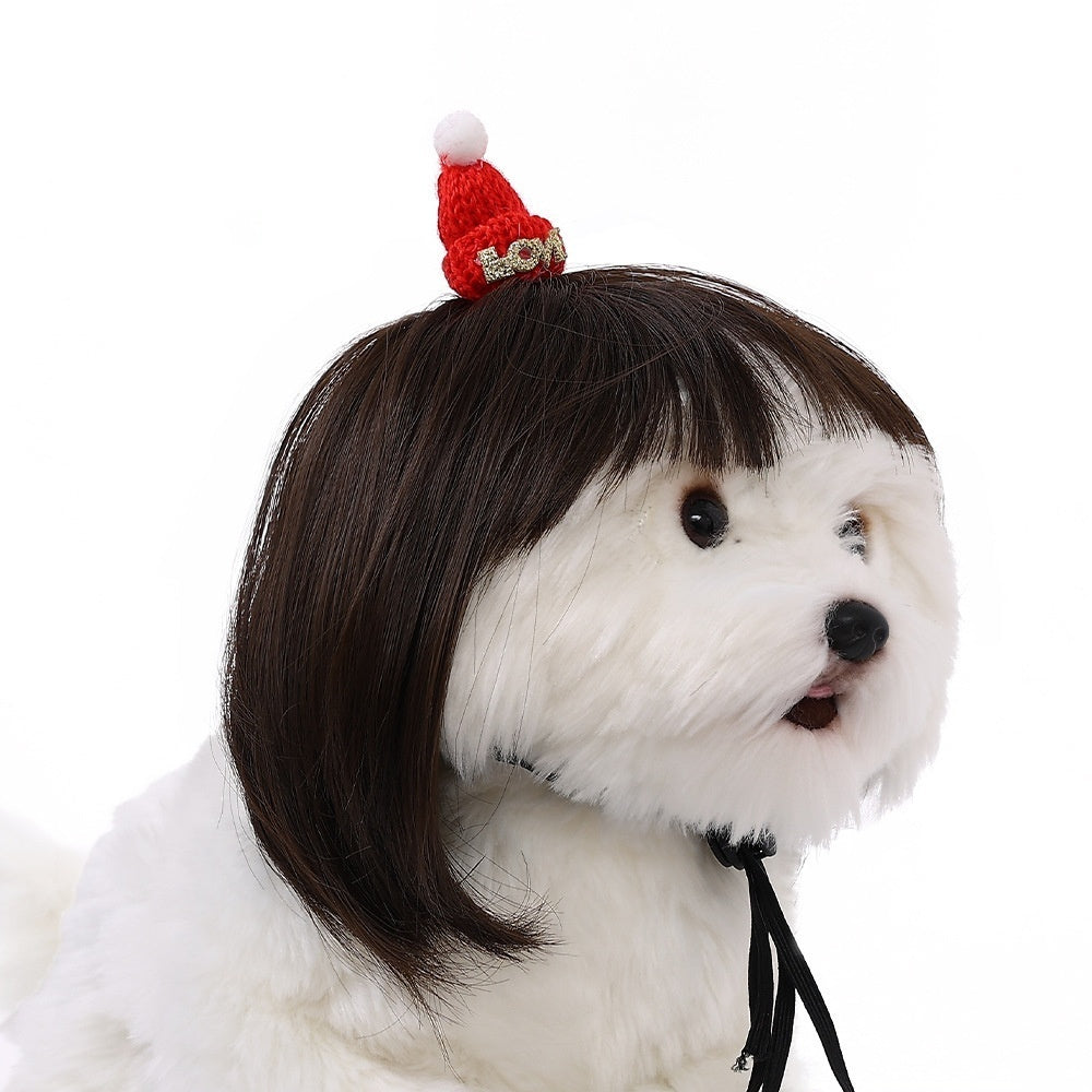 Halloween wig for curly or straight hair