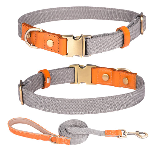 Cowhide chien collier anti lettering chien perdu