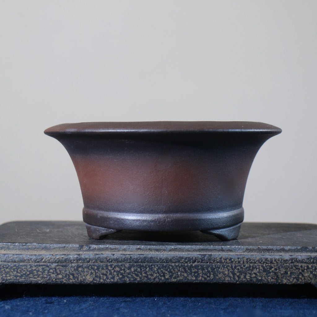 Pot de fleurs Zisha Pot rond Bonsai Pot en forme de bol Pot fait main