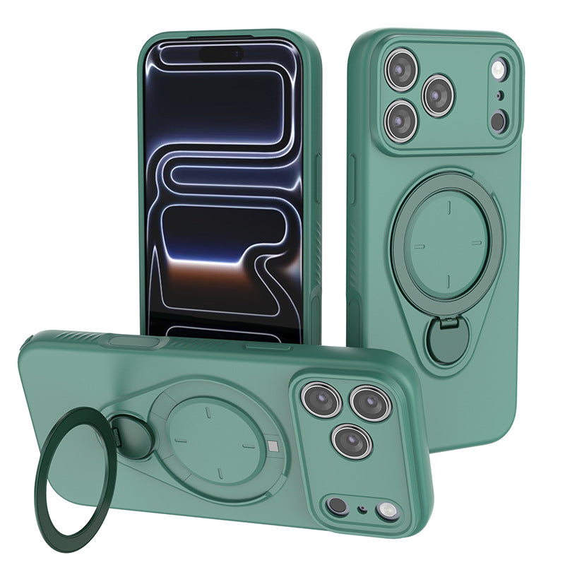 Magnetic Skin Feel Bracket Drop Housse téléphonique de preuve