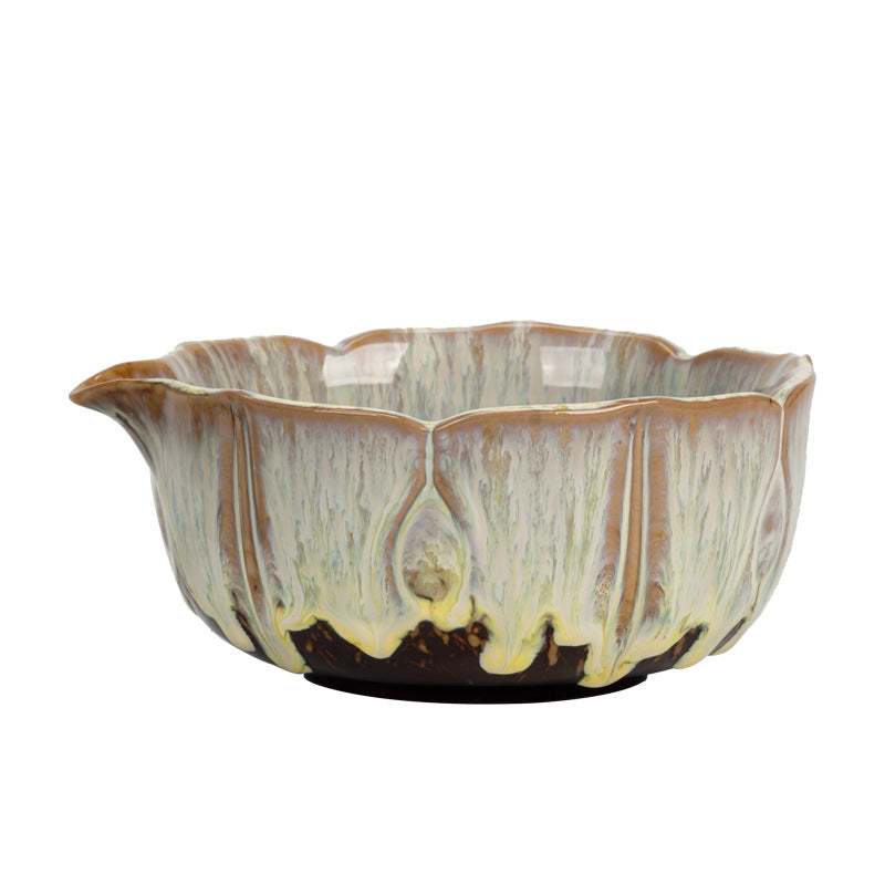 Ensemble de matcha retro brossé QIHUANG