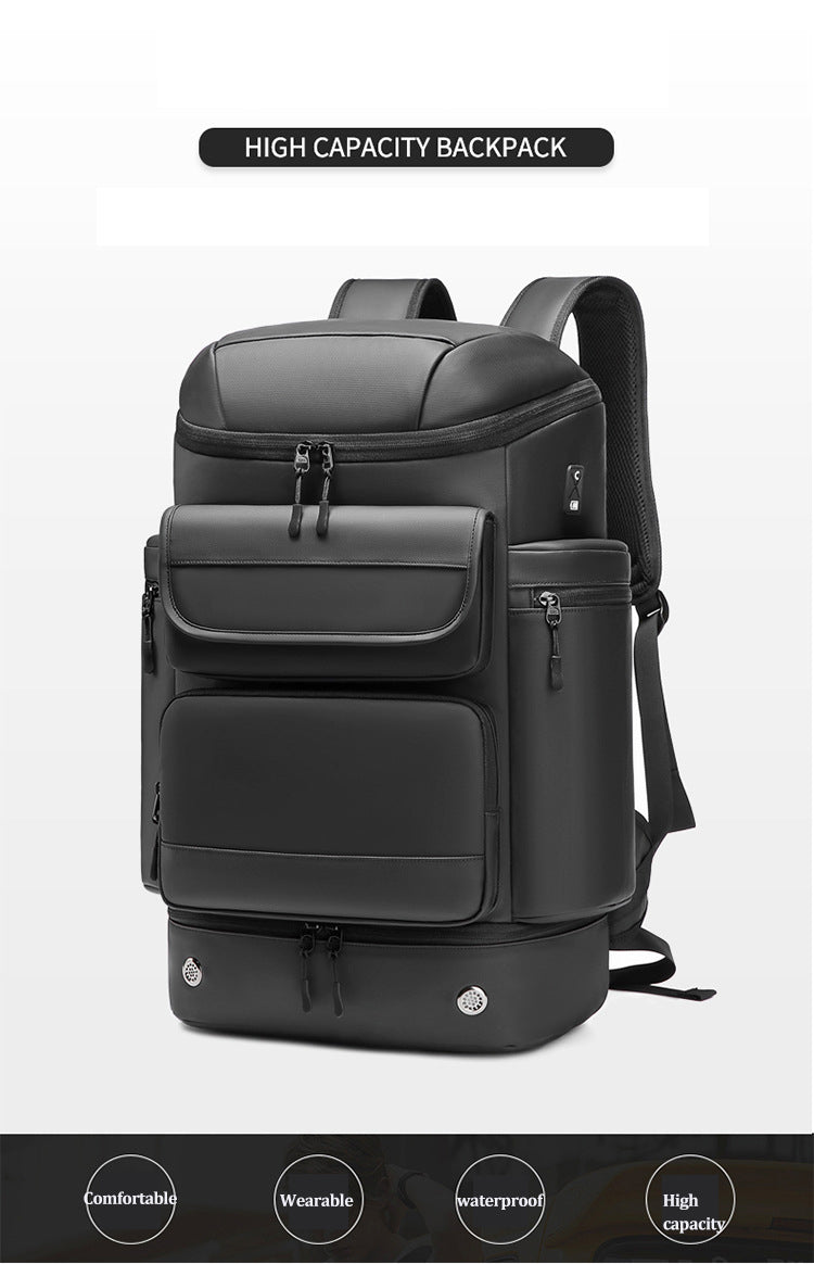 Sac à épaule pour hommes Grande capacité Outdoor Waterproof Travel