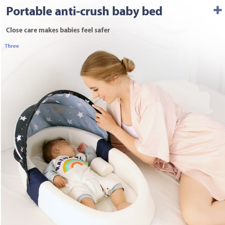 Lit bébé pliable Portable Anti-pression