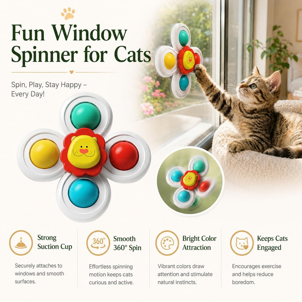 Jouet de chat en coupe d'aspiration 3PCS
