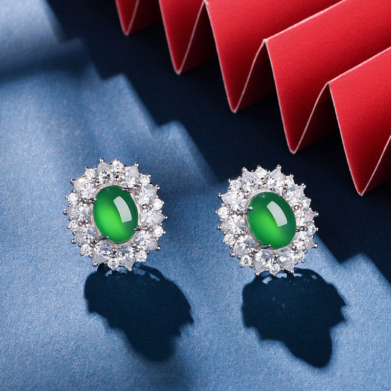 S925 Boucles d'oreilles en acier inoxydable