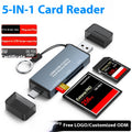 Cf lecteur de carte SD voiture USB Trois en un