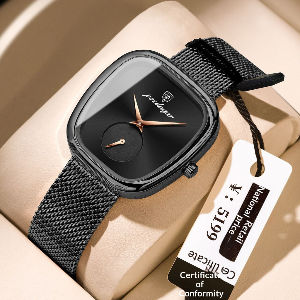 Tempérament Coréen Style Advanced Waterproof Net Rouge Montre pour les femmes