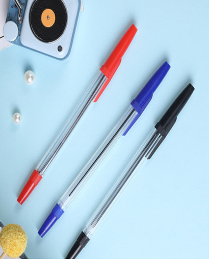 Stylo à bille de bureau rouge-1 pack