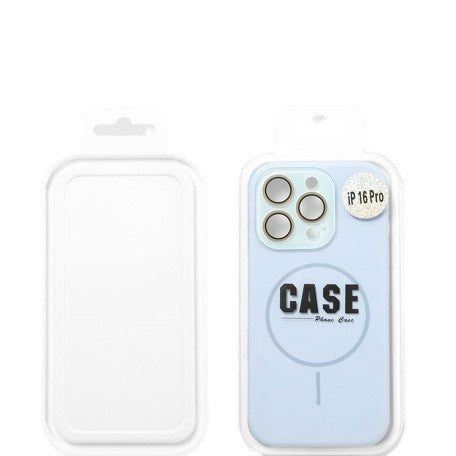 Housse de protection du boîtier de téléphone de cristal magnétique en silicone liquide