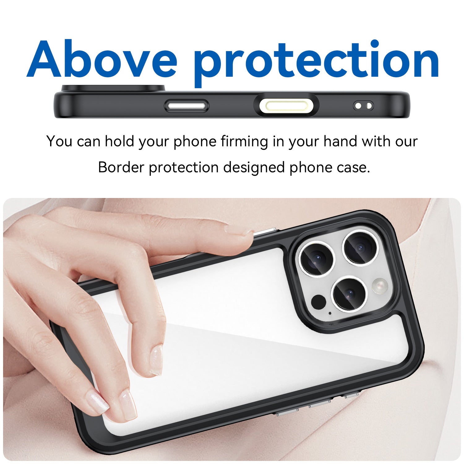 Couverture de protection en plastique transparent