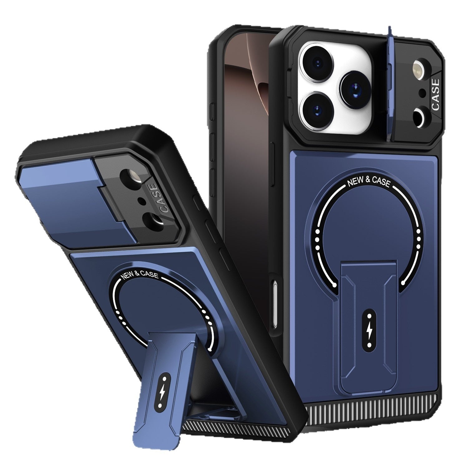 Boîtier de téléphone magnétique résistant à la goutte Mecha