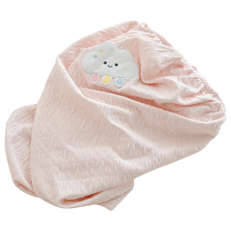 Pure feuille de coton pour bébé et housse de matelas épais