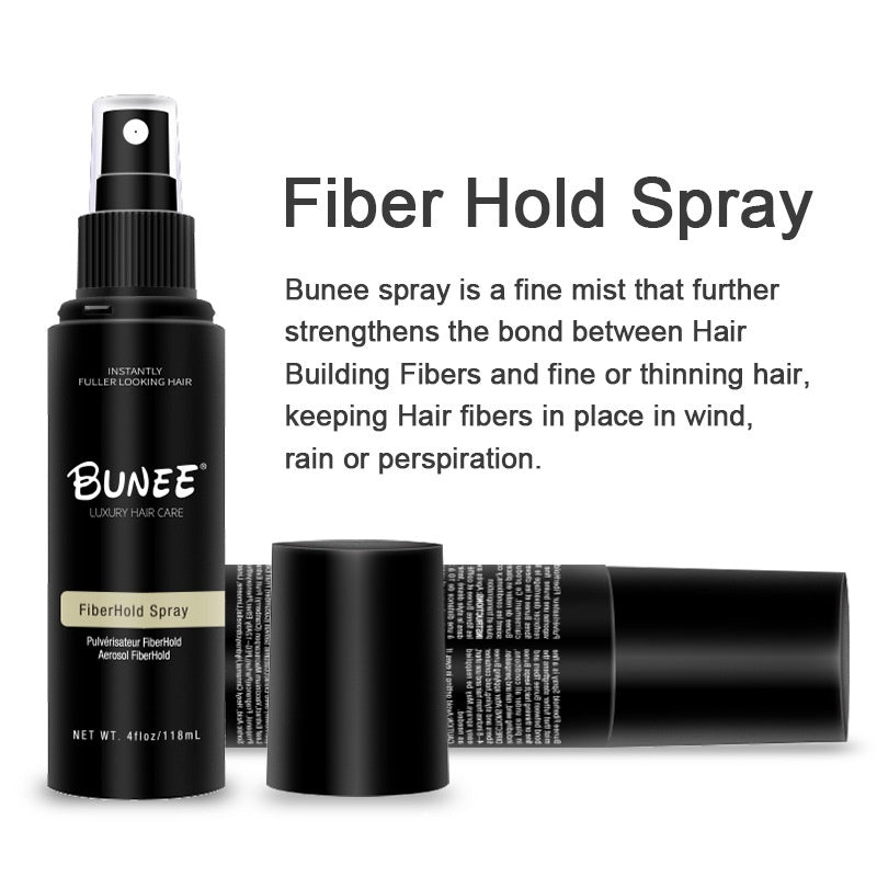 Bouteille noire 120ml Long Lasting Hydratant Styling Spray