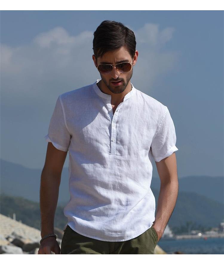 Chemise de style rétro à la mode pour hommes