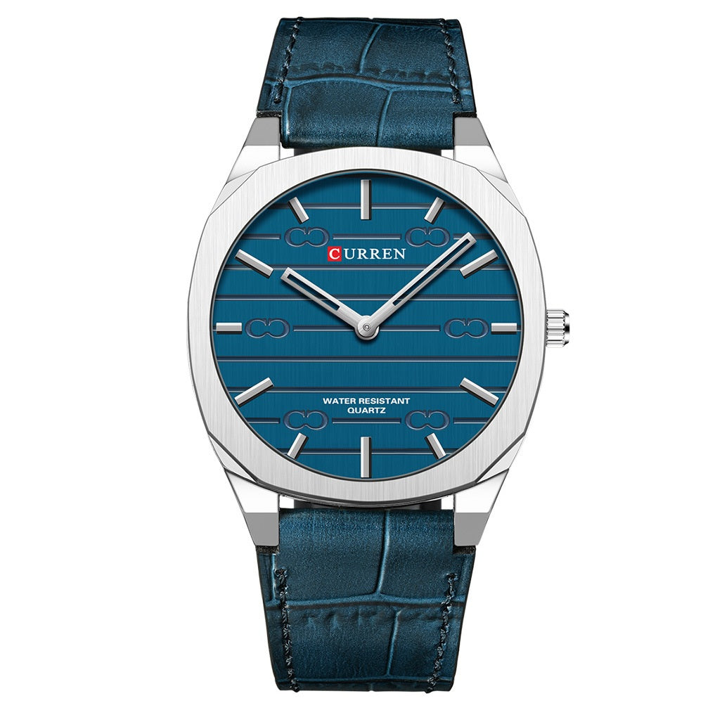 Montre de mode ultra-mince étanche Quartz pour femmes