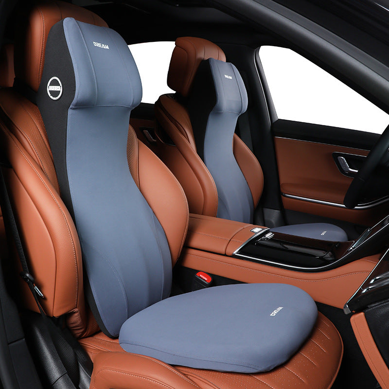 Coussin d'appuie-tête de taille automobile Mousse à mémoire en une pièce