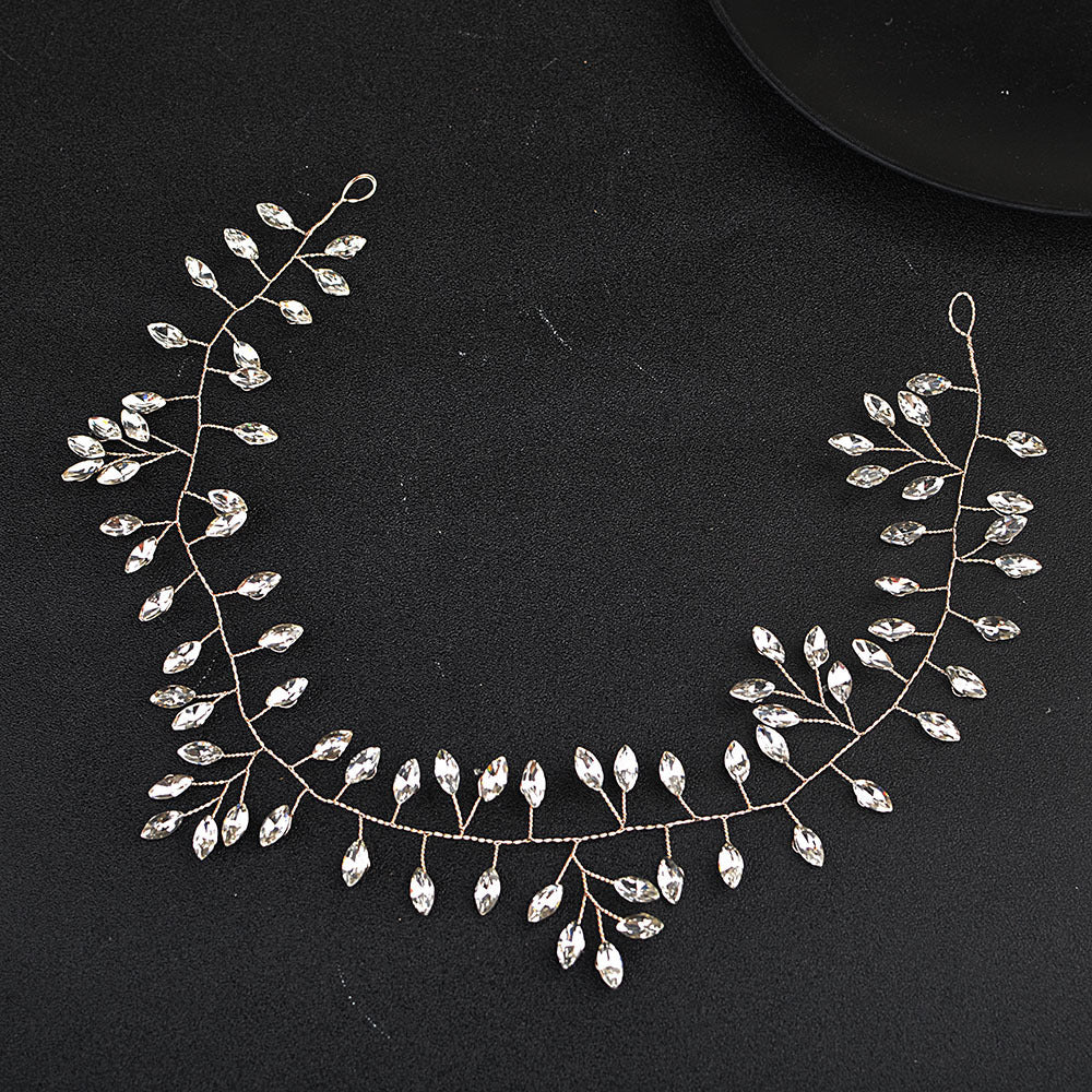 Cheval Eye Argent Chaîne flexible Headband Headwear Mariage